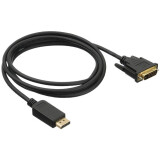 Кабель DisplayPort (M) - DVI (M), 2м, Buro BHP DPP_DVI-2