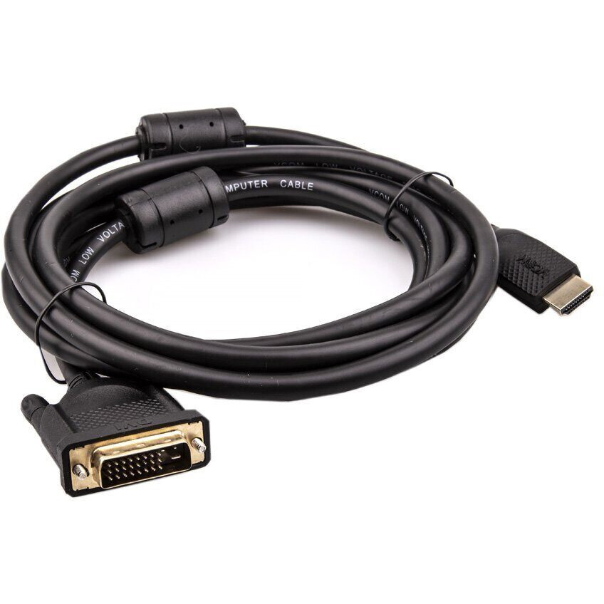 Кабель HDMI - DVI, 3м, VCOM CG484GD-3M