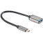 Переходник USB A (F) - USB Type-C, 0.2м, Telecom TC409M