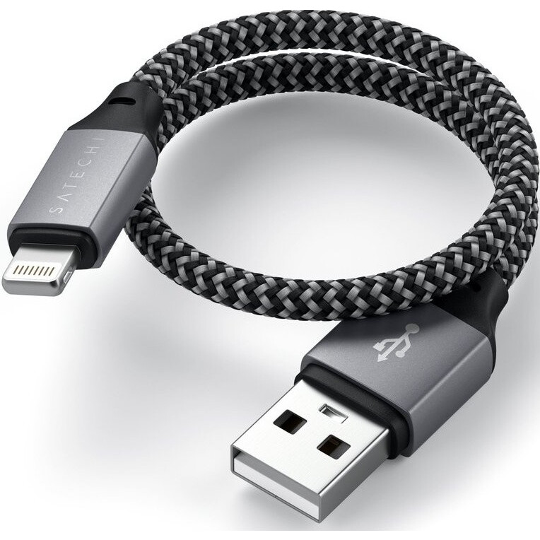 Кабель USB - Lightning, 0.25м, Satechi ST-TAL10M