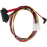 Кабель SATA + Molex - SATA Slimline, 0.45м, VCOM VHC7702