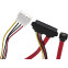 Кабель SATA + Molex - SATA Slimline, 0.45м, VCOM VHC7702 - фото 2