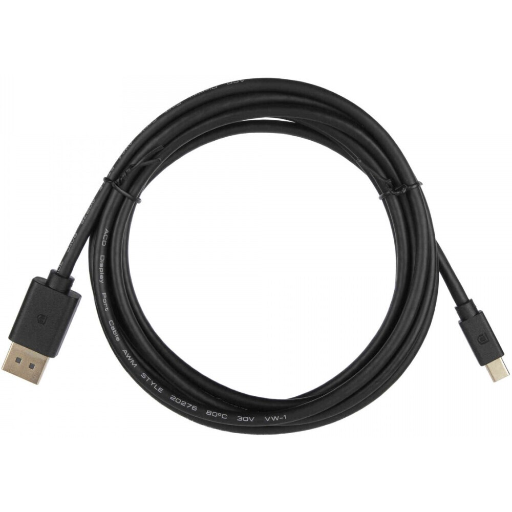 Кабель Mini DisplayPort (M) - DisplayPort (M), 1.8м, ACD ACD-DDMM2-18B - фото 2
