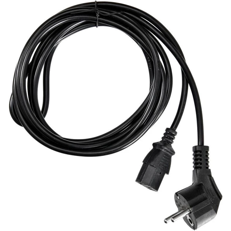 Кабель питания Schuko - C13, 3м, Buro AN23-1000-3 - фото 2