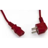 Кабель питания Schuko - C13, 5м, Hyperline PWC-IEC13-SHM-5.0-RD