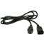 Кабель питания C13 - C14, 3м, Lanmaster LAN-PP13/14-3.0-BK