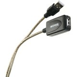 Кабель удлинительный USB A (M) - USB A (F), 10м, Telecom TUS7049-10M
