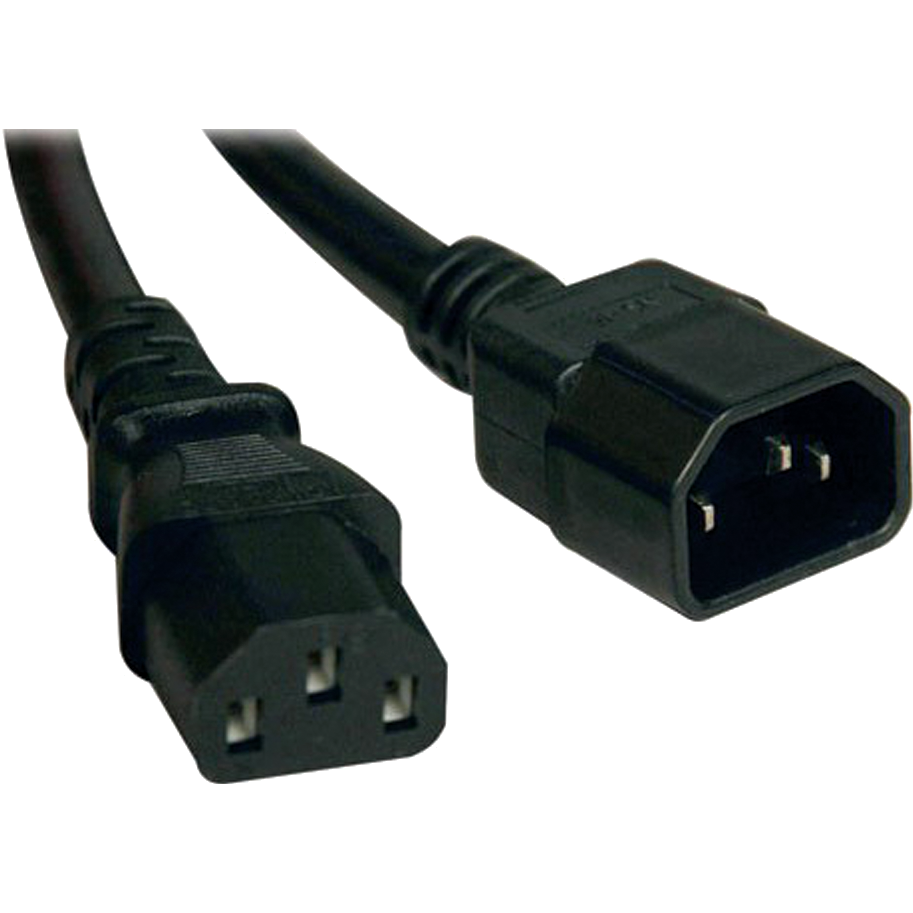 Кабель питания IEC-320-C13 - IEC-320-C14, 2м, ITK PC-C13C14-2M