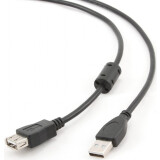 Кабель удлинительный USB A (M) - USB A (F), 3м, Gembird CCF-USB2-AMAF-10