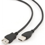 Кабель удлинительный USB A (M) - USB A (F), 3м, Gembird CCP-USB2-AMAF-10