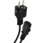 Кабель питания Schuko - C14, 1.8м, Telecom TE021-CU0.75-1.8M
