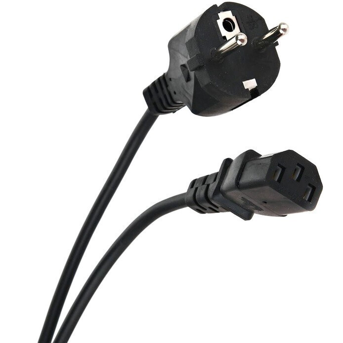 Кабель питания Schuko - C13, 3м, Telecom TP021-3.0-BK