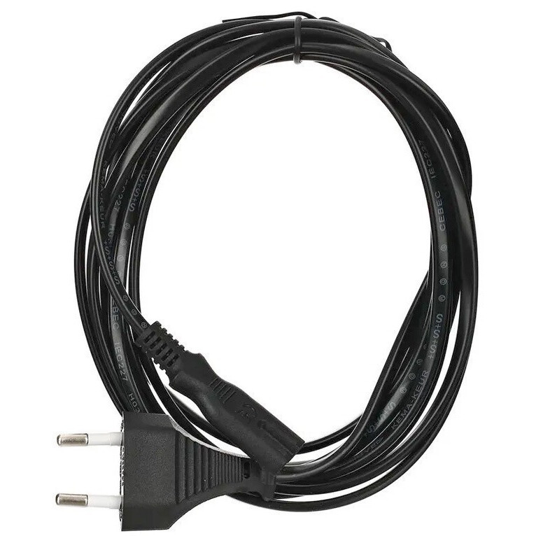 Кабель питания CEE 7/16 - C7, 1.8м, VCOM CE023-CU0.5-1.8M