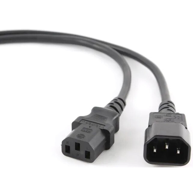 Кабель питания C13 - C14, 3м, Wize CAC6-C13-C14-3M