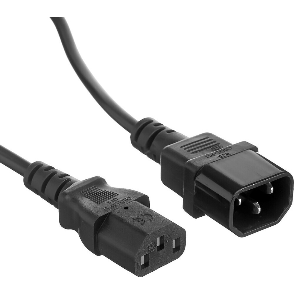 Кабель питания C13 - C14, 1.8м, ExeGate ES280988RUS