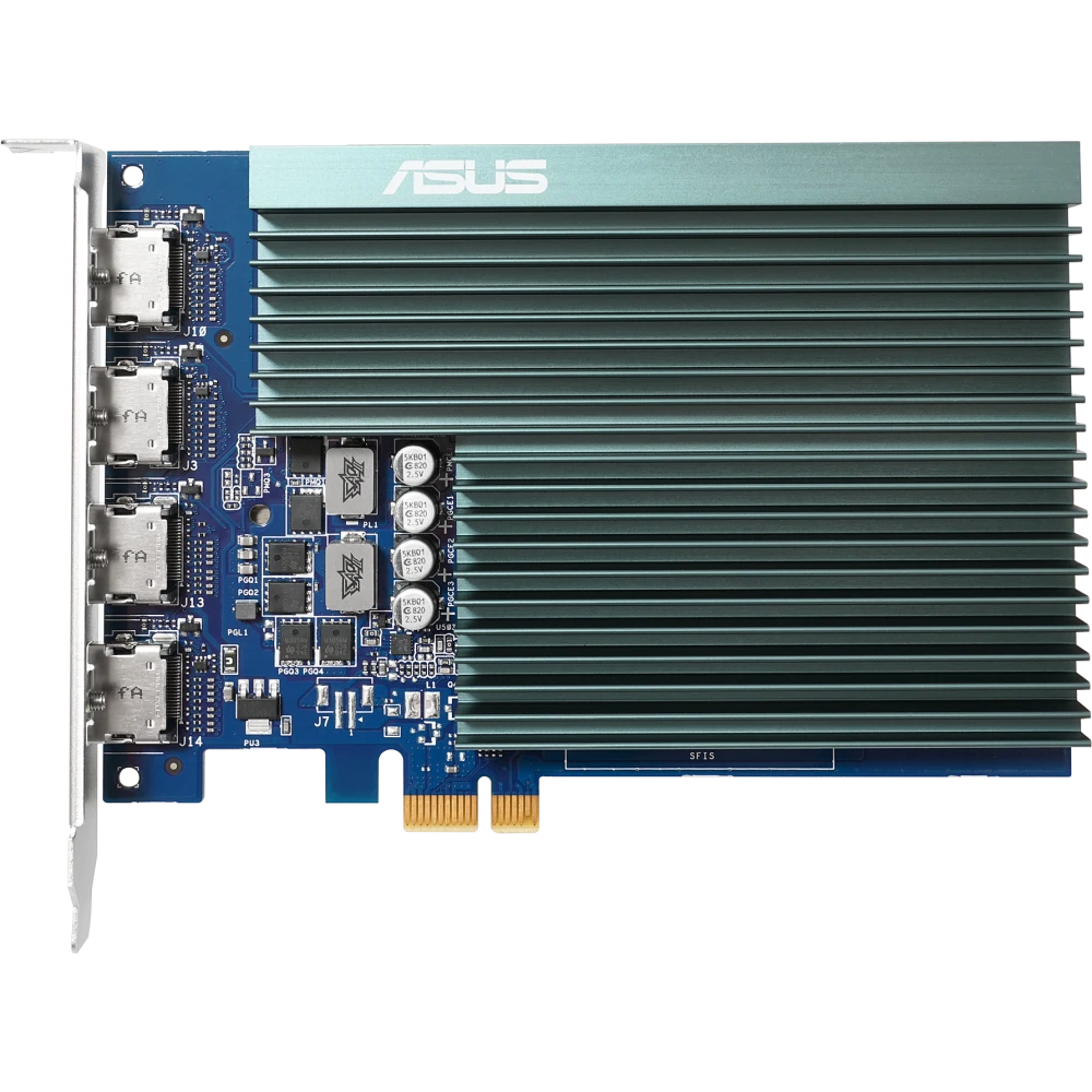 Видеокарта NVIDIA GeForce GT 730 ASUS 2Gb (GT730-4H-SL-2GD5) - фото 2