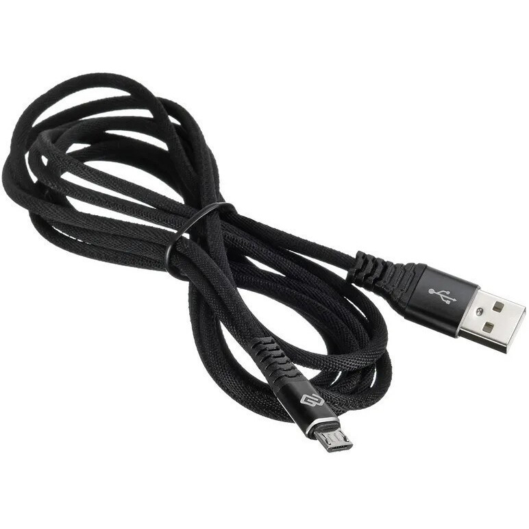 Кабель USB A (M) - microUSB B (M), 2м, Digma 1084577