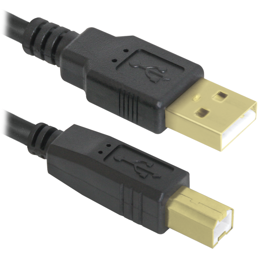 Кабель USB A (M) - USB B (M), 3м, Defender USB04-10PRO