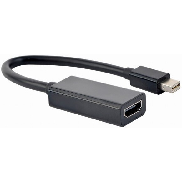 Переходник Mini DisplayPort (M) - HDMI (F), Cablexpert A-mDPM-HDMIF4K-01