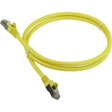 Патч-корд Lanmaster LAN-PC45/S6-1.0-YL, 1м