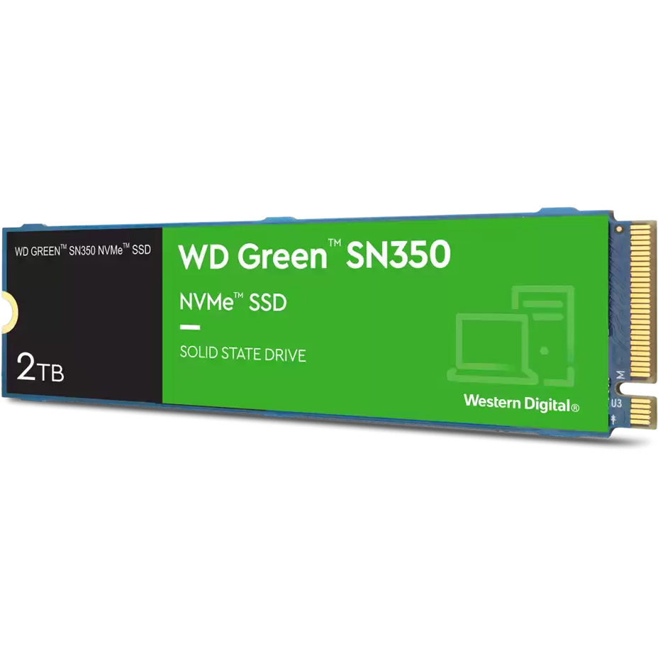 Накопитель SSD 2Tb WD Green SN350 (WDS200T3G0C) - фото 3