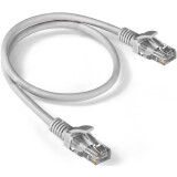 Патч-корд ExeGate UTP-RJ45-RJ45-5e-0,5M-LSZH-GY, 0.5м (EX286379RUS)