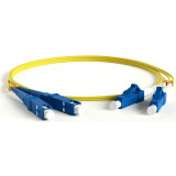 Патч-корд Hyperline FC-D2-9-LC/UR-SC/UR-H-20M-LSZH-YL, 20м