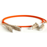 Патч-корд Hyperline FC-D2-62-LC/PR-SC/PR-H-5M-LSZH-OR (FC-62-LC-SC-PC-5M), 5м