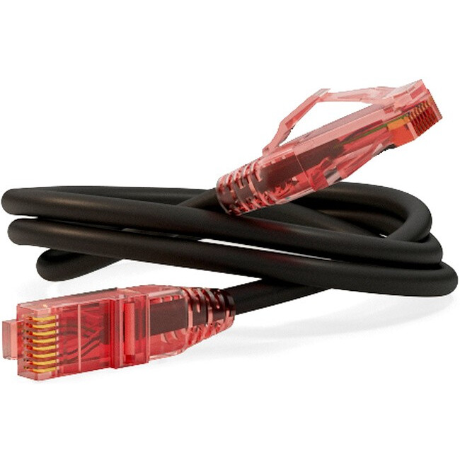 Патч-корд Hyperline PC-LPM-UTP-RJ45-RJ45-C5e-1.5M-LSZH-BK, 1.5м