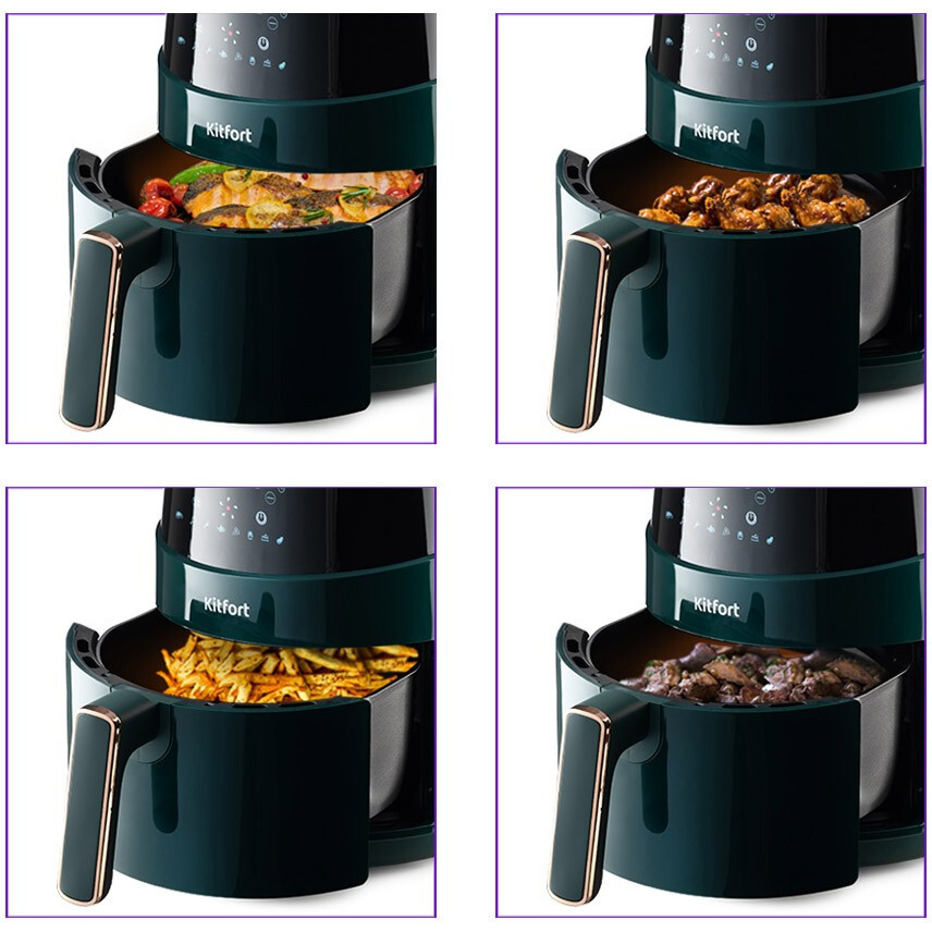 Аэрогриль Kitfort KT-2222 - КТ-2222 - фото 4