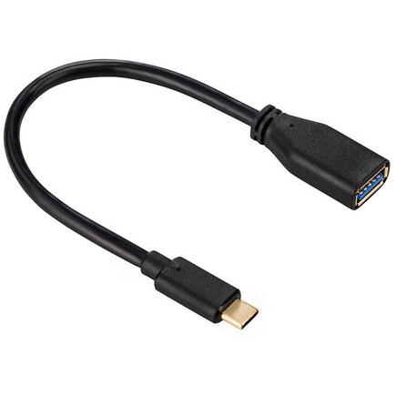 Переходник USB A (F) - USB Type-C, 0.15м, HAMA H-135712 - 00135712