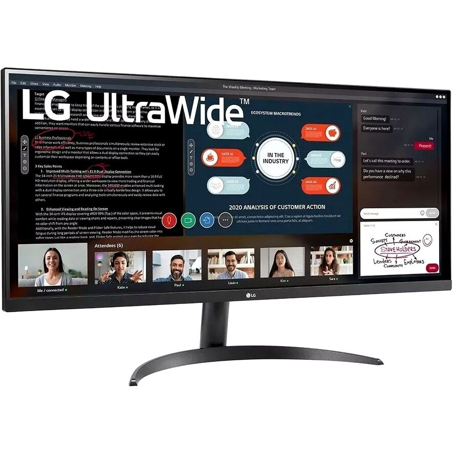 Монитор LG 34" 34WP500-B