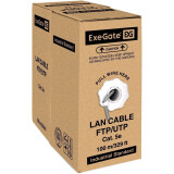 Бухта ExeGate UTP4-C5e-CCA-S24-IN-PVC-GY-100, 100м (EX281816RUS)