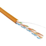 Бухта Hyperline UUTP4-C5E-S24-IN-LSZH-OR-305 (UTP4-C5E-SOLID-LSZH-OR-305), 305м
