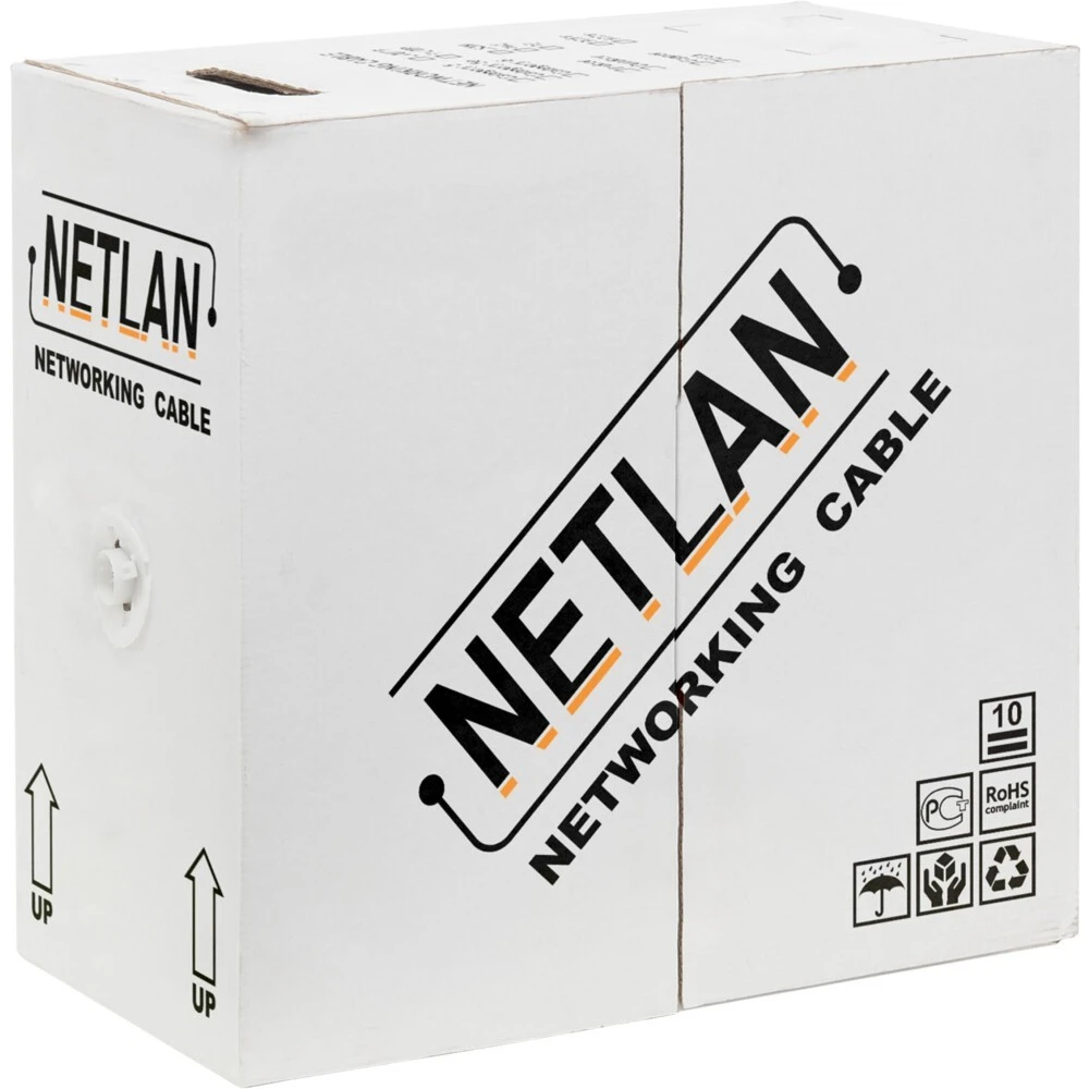 Бухта NETLAN EC-UU004-5E-PVC-GY, 305м - фото 2