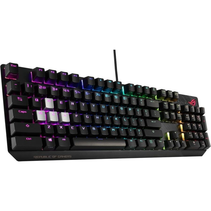 Клавиатура ASUS ROG Strix Scope NX (ROG NX Red) - 90MP0186-B0RA00 - фото 4