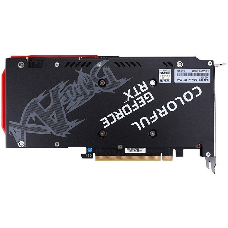Видеокарта NVIDIA GeForce RTX 3060 Colorful 12Gb LHR (RTX 3060 NB DUO 12G V2 L-V) - фото 4