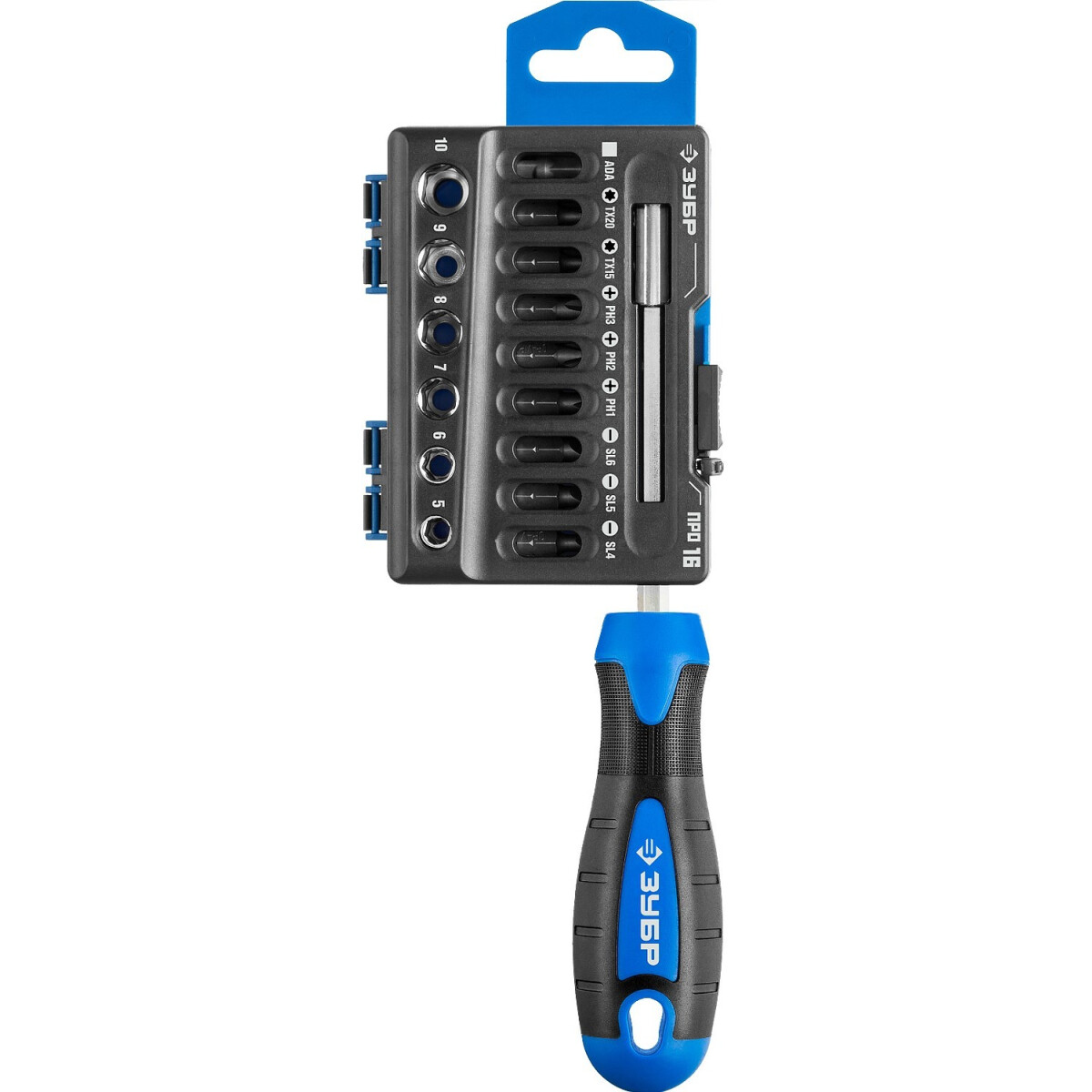 Набор отвёрточный ЗУБР 25216 - фото 2