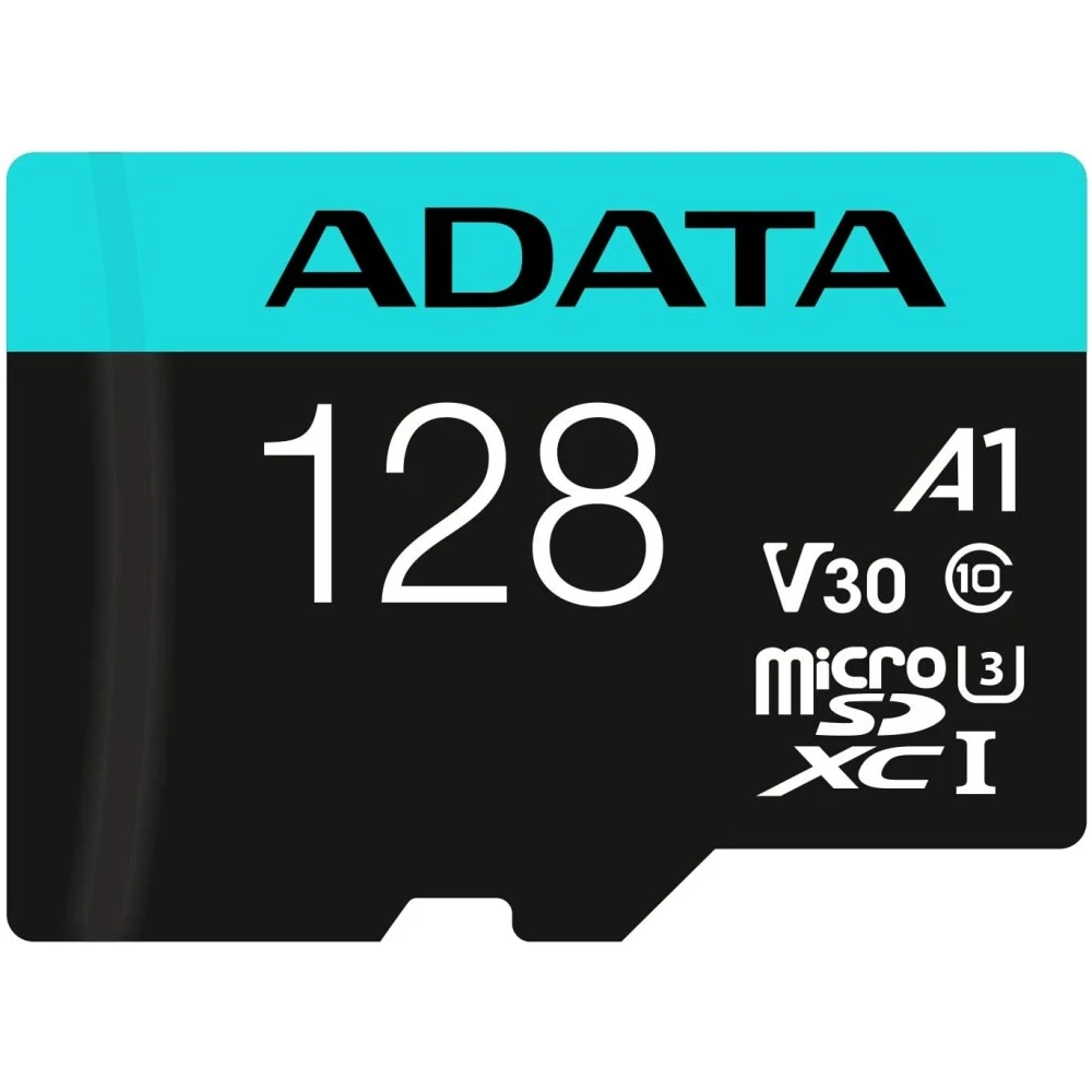 Карта памяти 128Gb MicroSD ADATA Premier Pro + SD адаптер (AUSDX128GUI3V30SA2-RA1) - фото 2