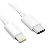 Кабель USB Type-C - Lightning, 1м, Buro PD18W White