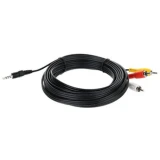 Кабель 3.5 Jack (M) - 3x RCA (M), 5м, Telecom TAV4545-5M