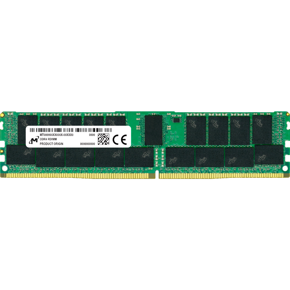 Оперативная память 16GB DDR4 3200MHz Micron ECC RDIMM (MTA18ASF2G72PZ-3G2E)