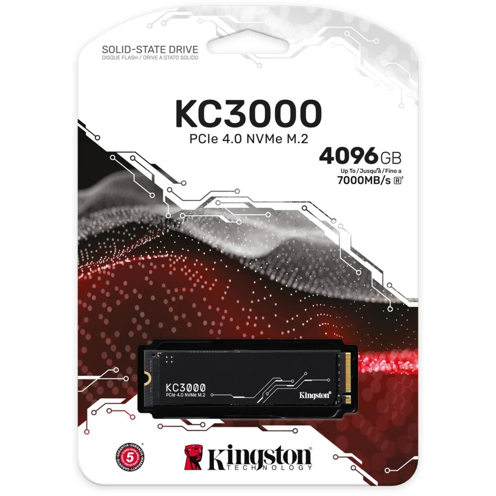 Накопитель SSD 4Tb Kingston KC3000 (SKC3000D/4096G) - фото 2