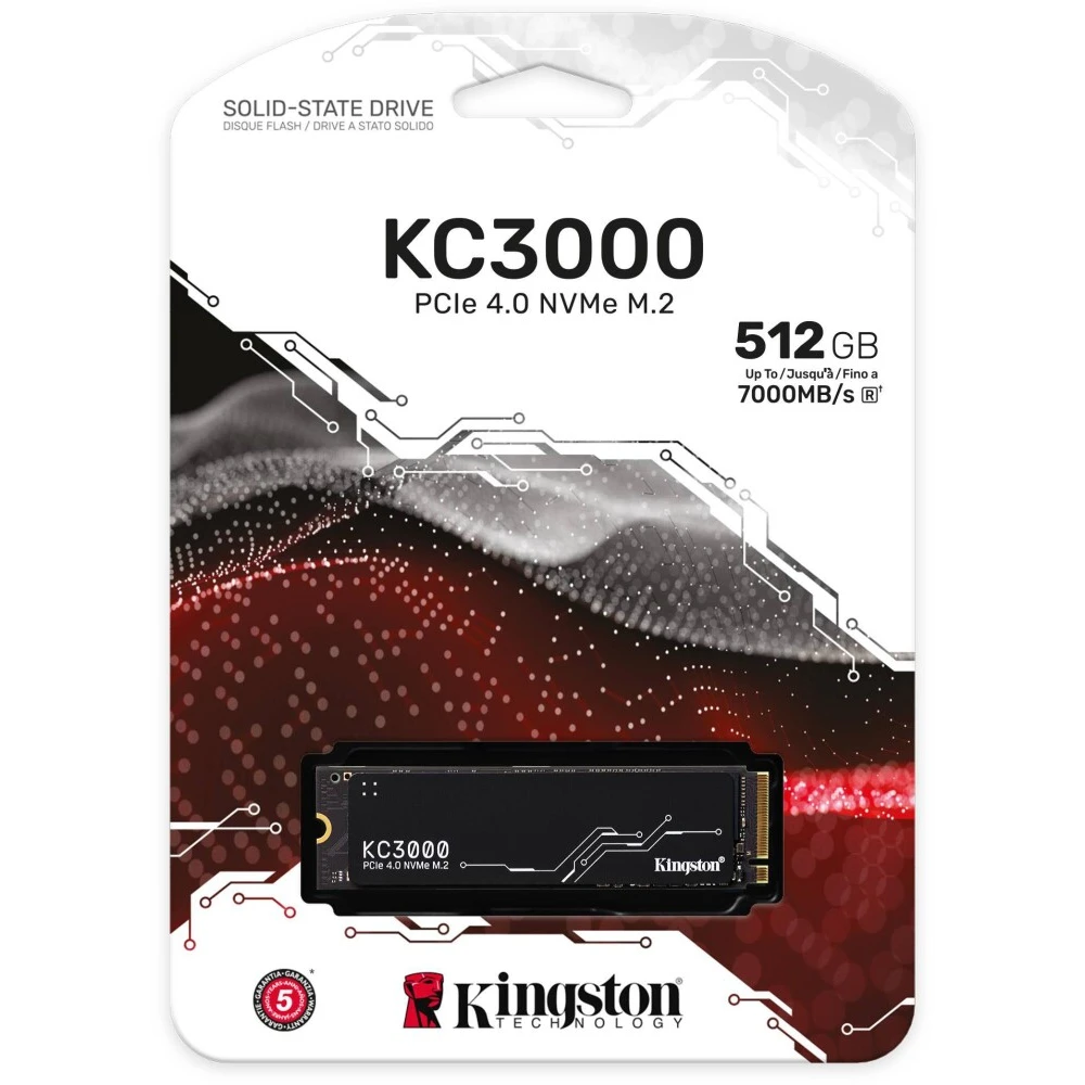 Накопитель SSD 512Gb Kingston KC3000 (SKC3000S/512G) - фото 2