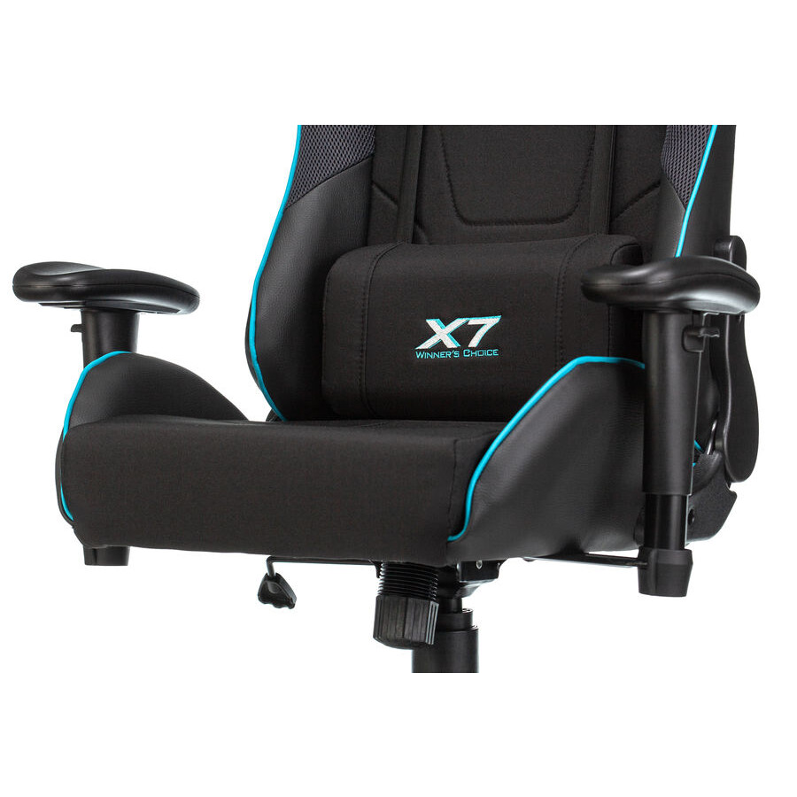 Игровое кресло A4Tech X7 GG-1100 Black/Blue - фото 11