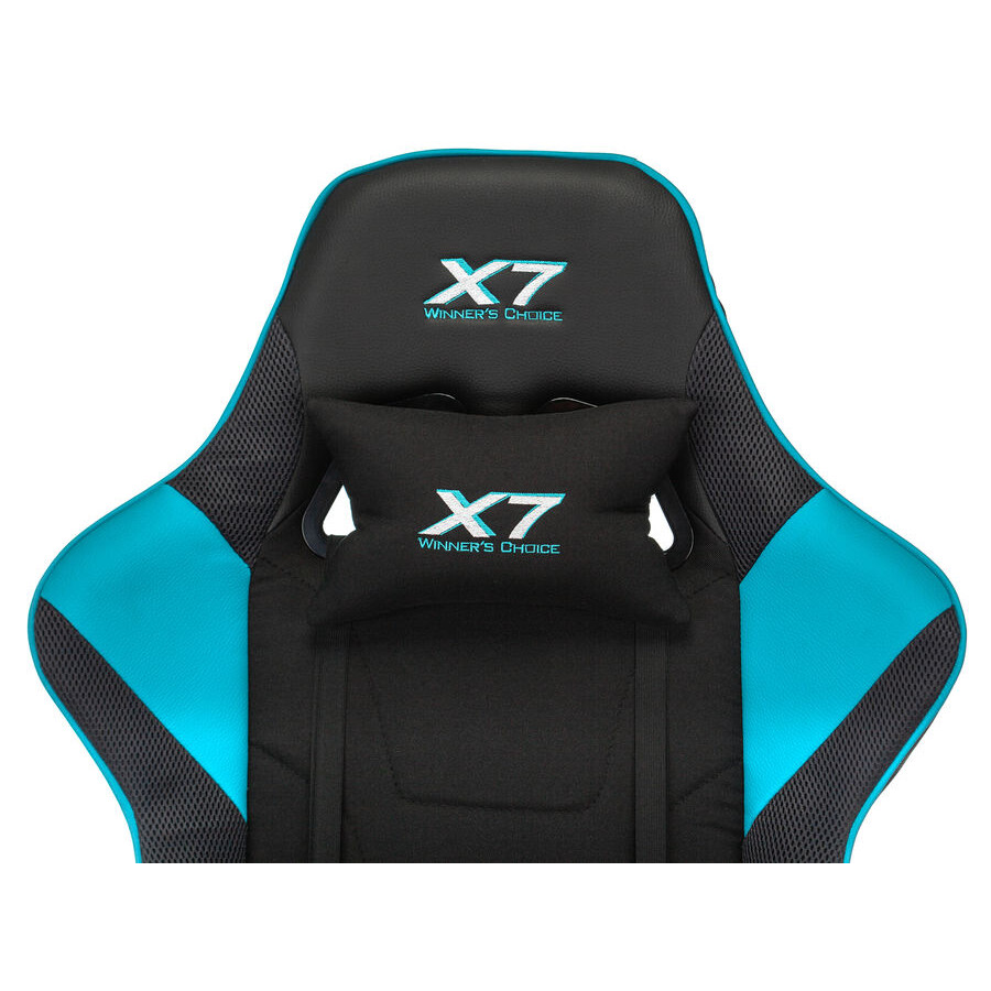 Игровое кресло A4Tech X7 GG-1100 Black/Blue - фото 12