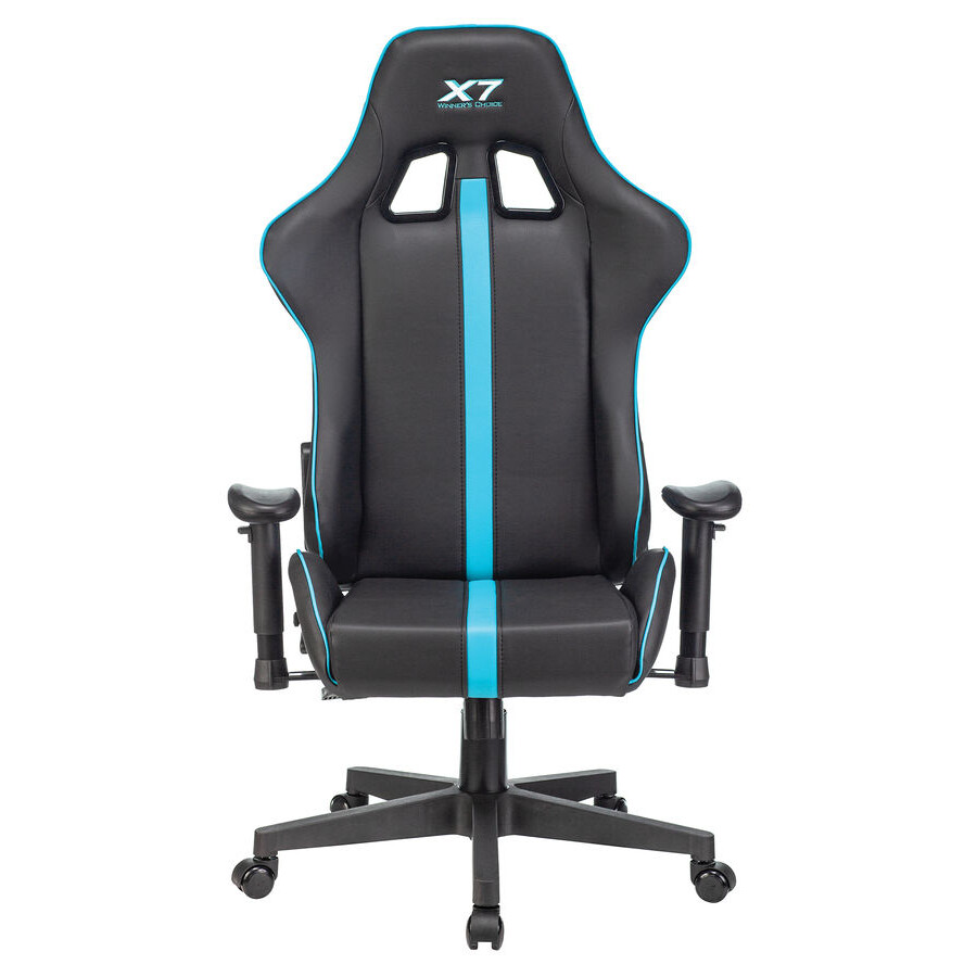 Игровое кресло A4Tech X7 GG-1200 Black/Blue - фото 9