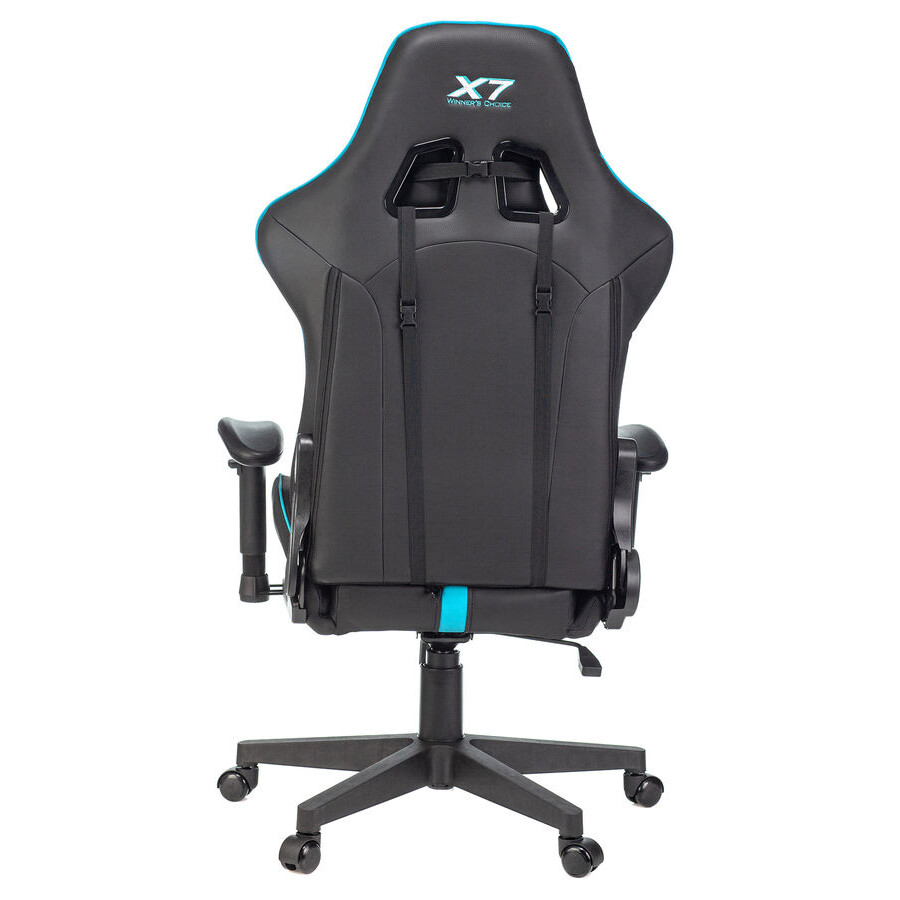 Игровое кресло A4Tech X7 GG-1200 Black/Blue - фото 10
