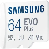 Карта памяти 64GB MicroSD Samsung EVO Plus + SD адаптер (MB-MC64KA)