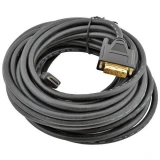 Кабель HDMI - DVI, 10м, Gembird CC-HDMI-DVI-10MC